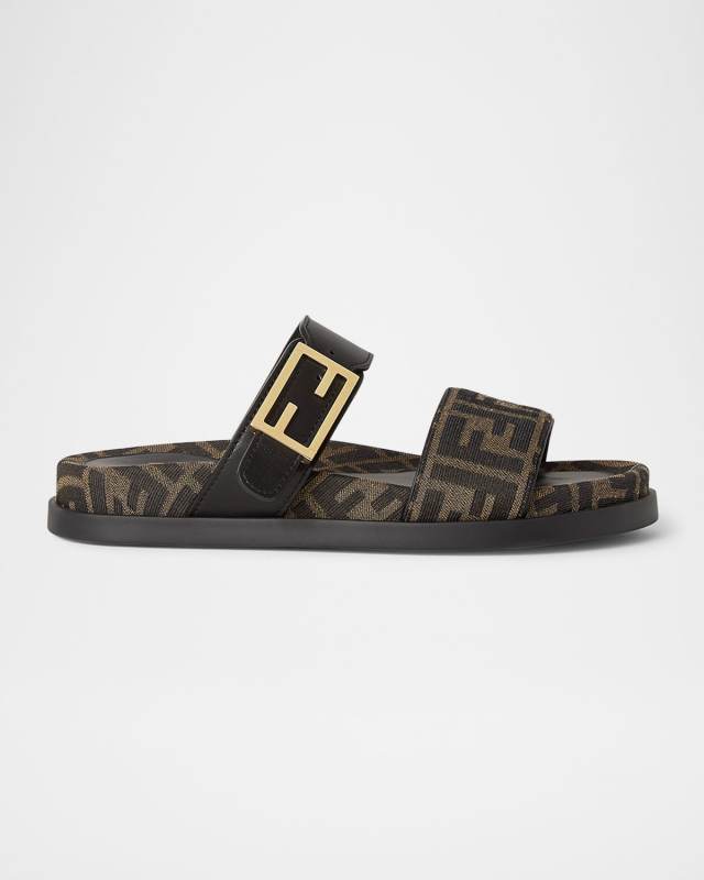 FF Monogram Feel Slide Sandals